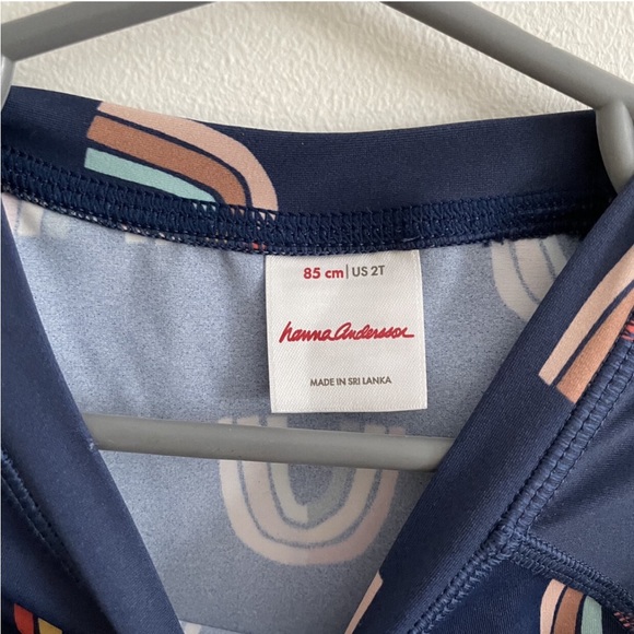 Hanna Andersson Rainbow Swim Rashguard - Picture 3 of 8